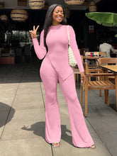 Two Piece Split Long Sleeve & Long Pants